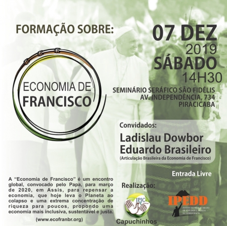 ECONOMIA DE FRANCISCO - SEMINÁRIO