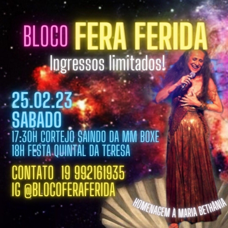 BLOCO FERA FERIDA