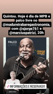 Quintou no Madureira com Jorge Soares e Marcius Patrizi