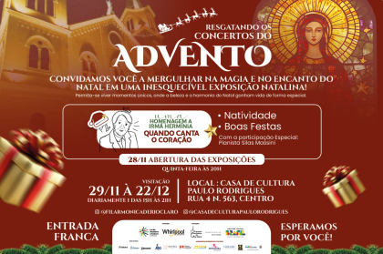 AGENDA CULTURAL - ADVENTO -