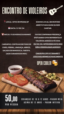 AGENDA CULTURAL - ENCONTRO DE VIOLEIROS