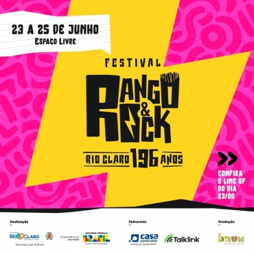 RANGO & ROCK - SEMANA DA CIDADE - RIO CLARO