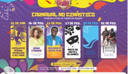 Carnaval no Grupo Ginástico Rio-clarense - 2023