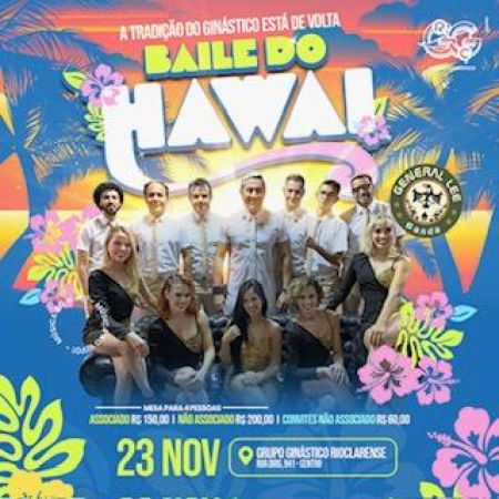 GRUPO GINÁSTICO DE RIO CLARO APRESENTA: BAILE DO HAWAI