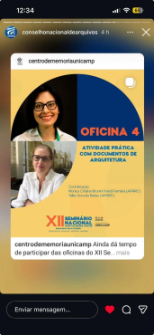 Agenda Cultural: XII Seminário Nacional – Centro de Memória da UNICAMP – Diálogos com o futuro