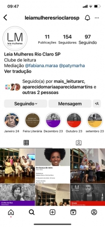 LEIA MULHERES - a nova seção deste blog