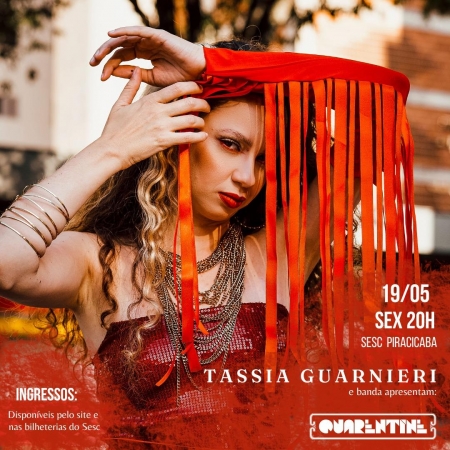 Tassia Guarnieri no SESC de Piracicaba