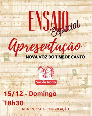 AGENDA CULTURAL - ENSAIO NA GRASIFS