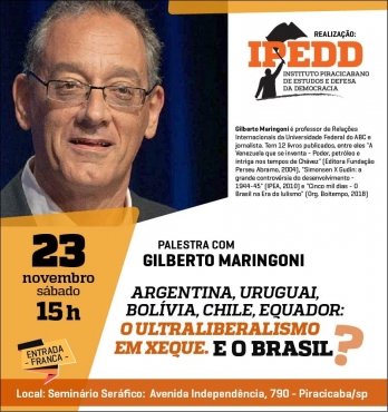 Seminário IPEDD - Instituto Piracicabano de Estudos e Defesa da Democracia