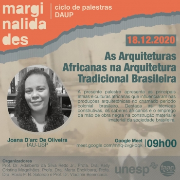 As Arquiteturas Africanas na Arquitetura Tradicional Brasileira