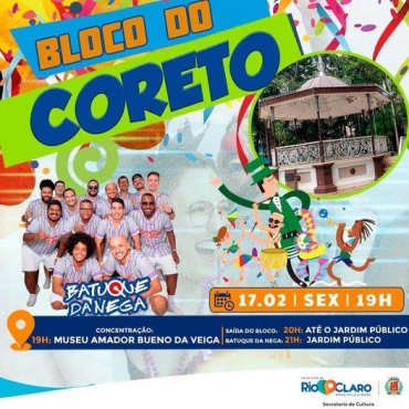 Carnaval em Rio Claro - SP - Bloco do Coreto