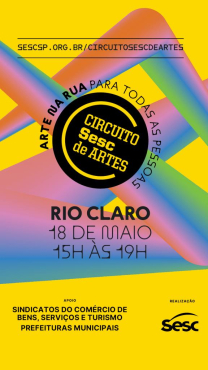 CIRCUITO SESCDE ARTES EM RIO CLARO